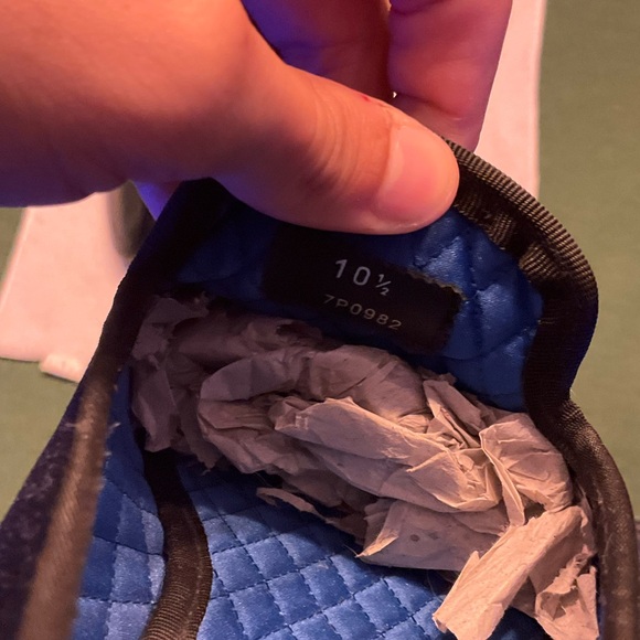 Fendi Mens Black Karlito Velvet Mink Fur Mocassin Slip On Loafers Size 10.5 - Picture 10 of 11